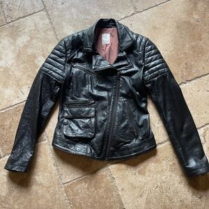 Free People Leather Jacket